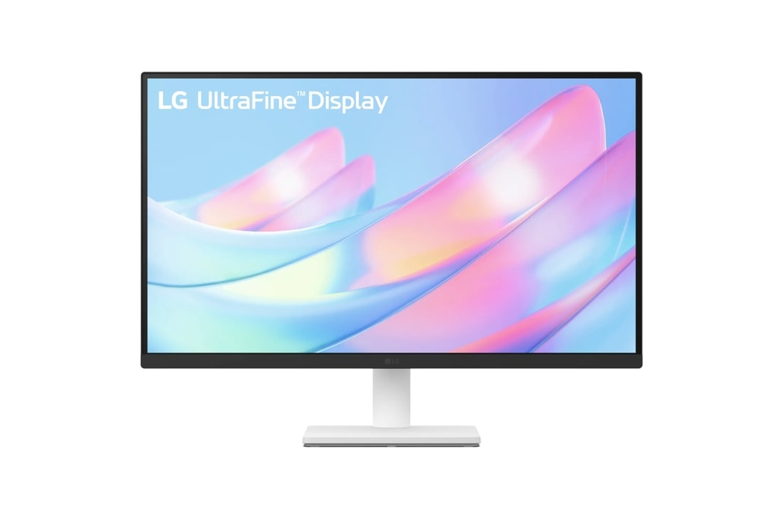 LG - 27 inch UltraFine 27US500 3840 x 2160 60Hz 4K/5K Monitors - White