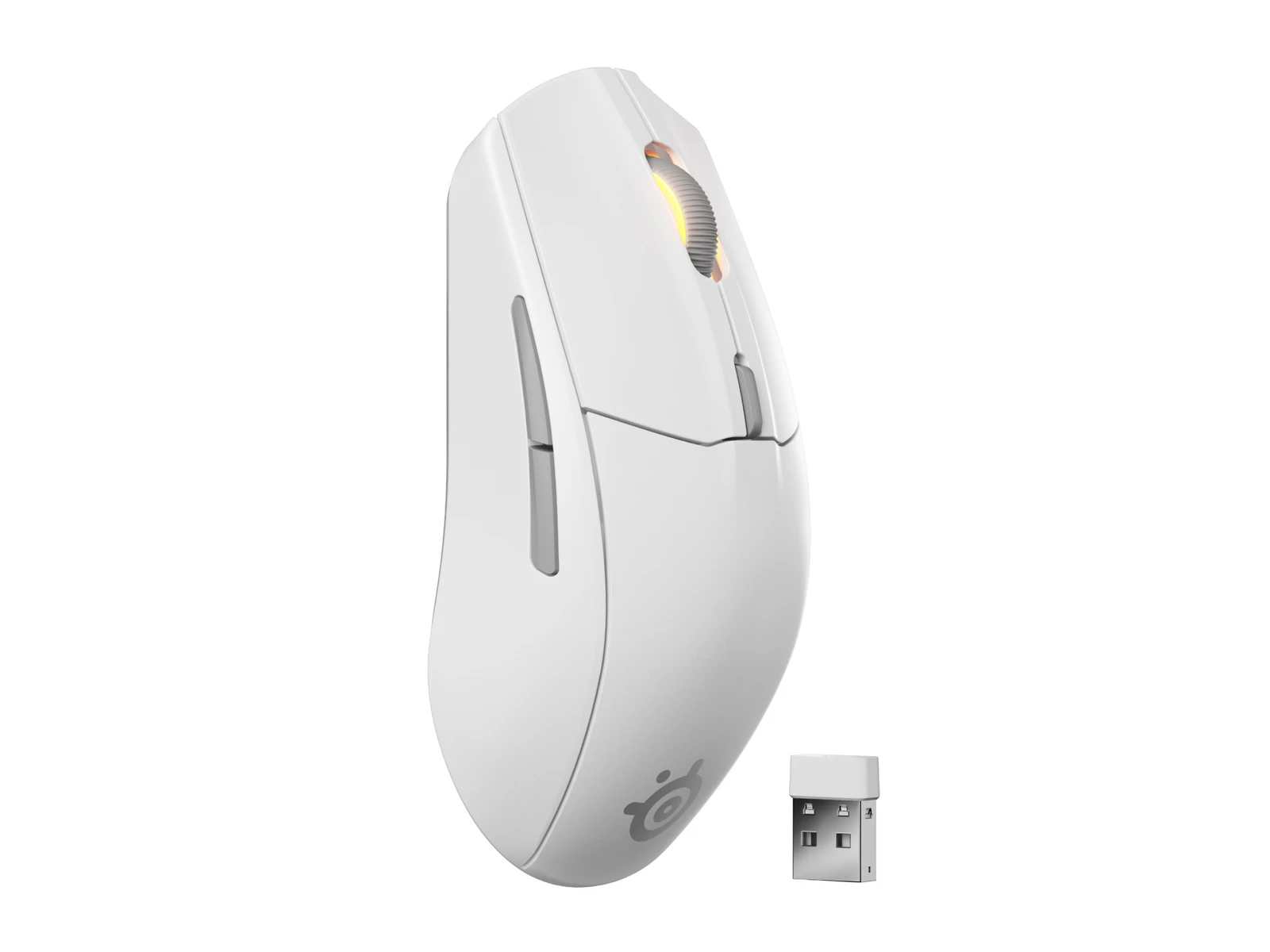 SteelSeries - Rival 3 Wireless Gen 2 Mice - White (EU)