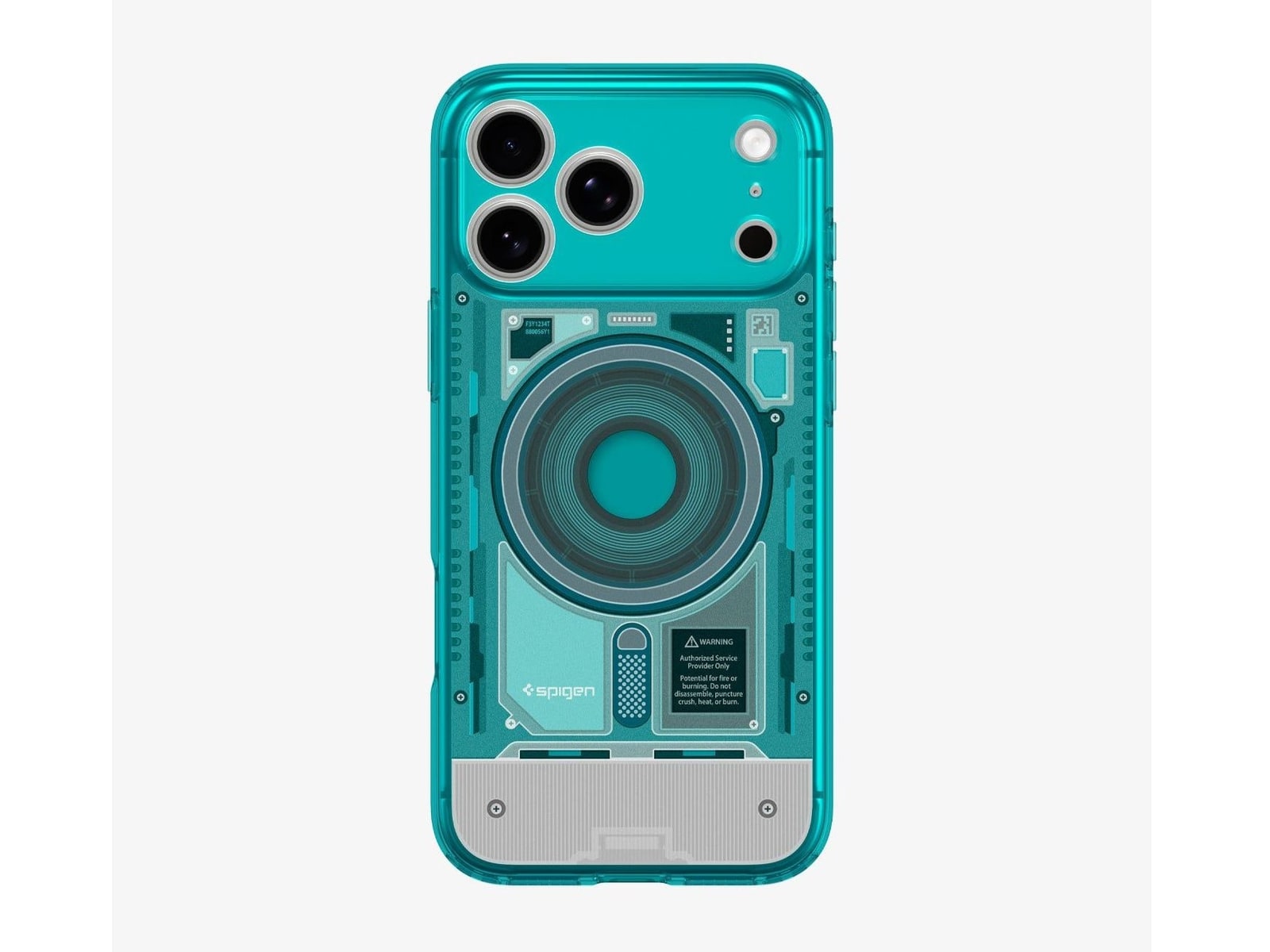 Spigen - Ultra Hybrid C-One (Mag Fit) - iPhone 18 Pro - Bondi Blue