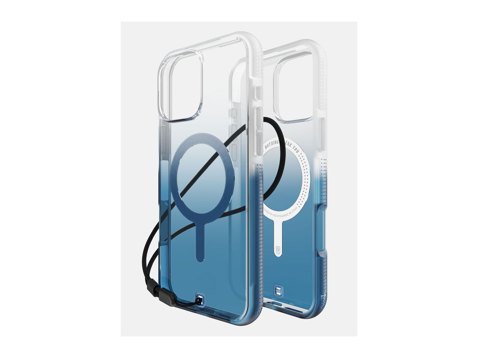 BodyGuardz - Ace Pro MagSafe iPhone 16 Pro Max - Blue/Ombre