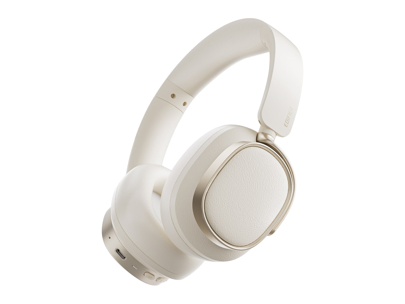 Edifier - ES850NB Wireless Noise Cancelling Headphones - Ivory White