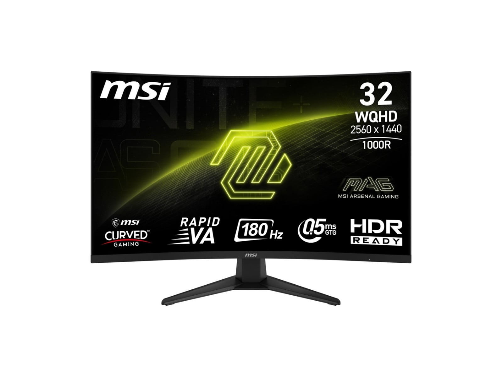 MSI - 31.5" MAG 325CQPF E18 WQHD 180Hz Gaming Monitors
