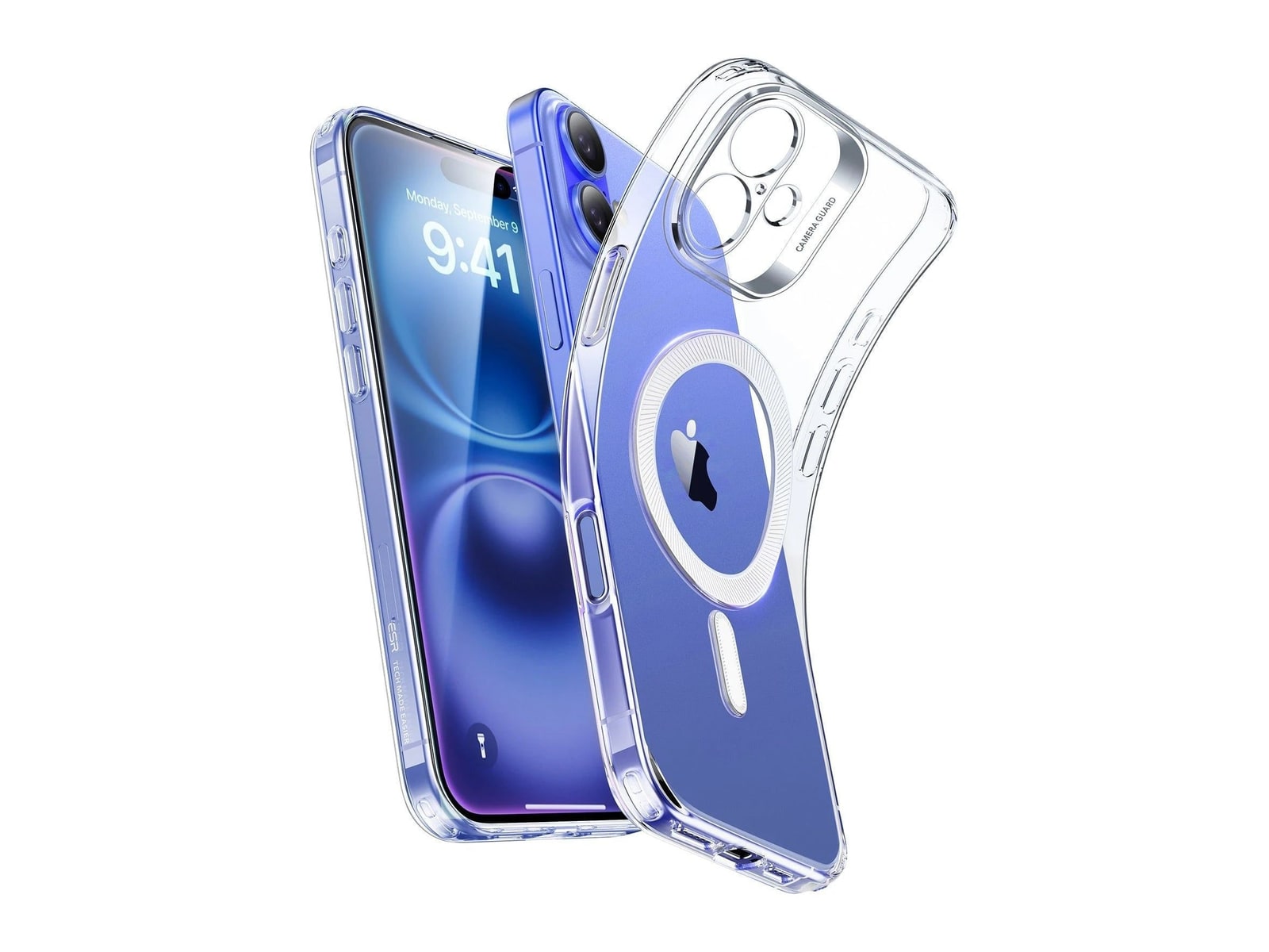 ESR - Zero Clear Case (HaloLock) - iPhone 16 Plus - Clear