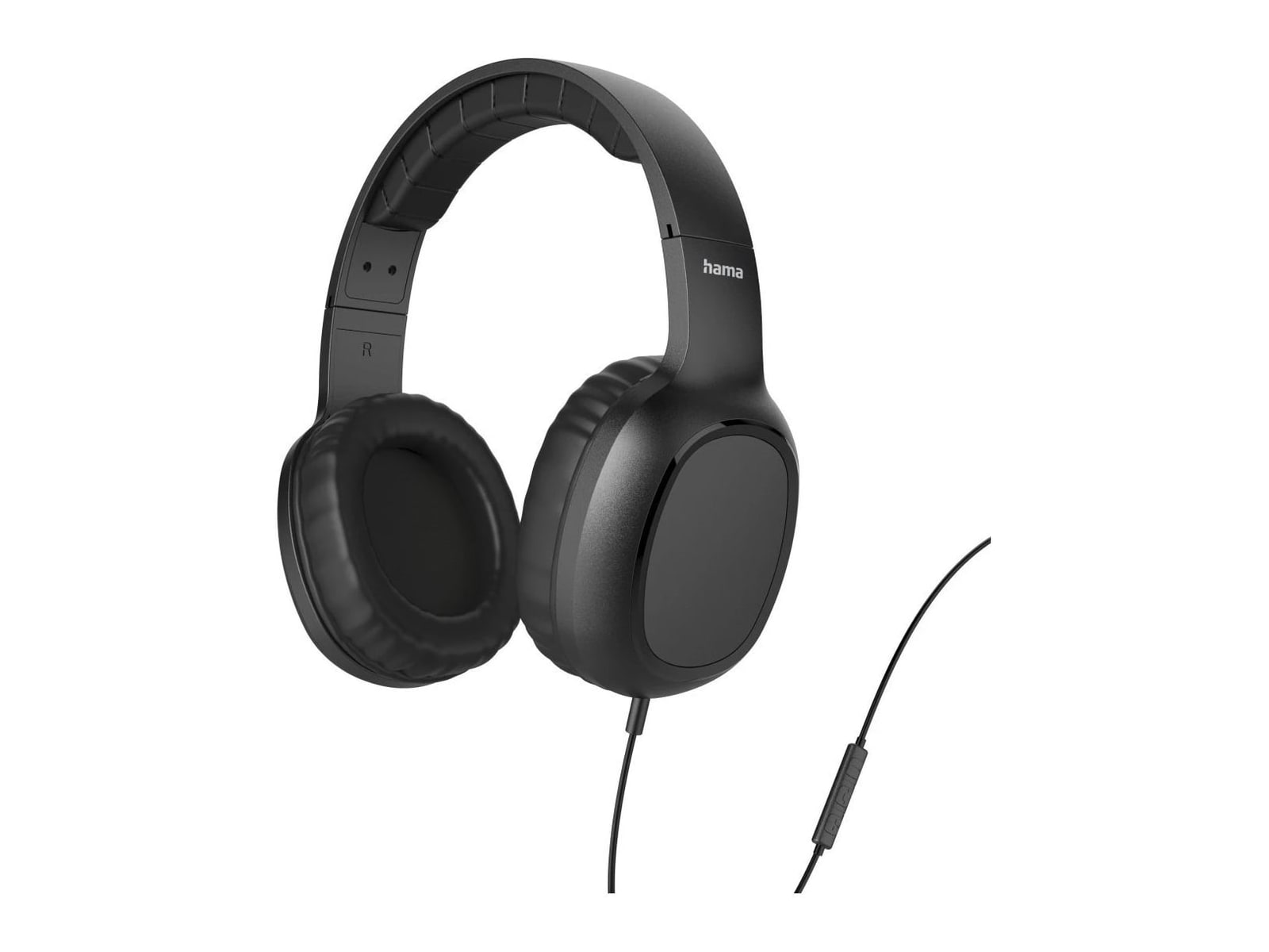 Hama - Fun II On-Ear Headphones - Black