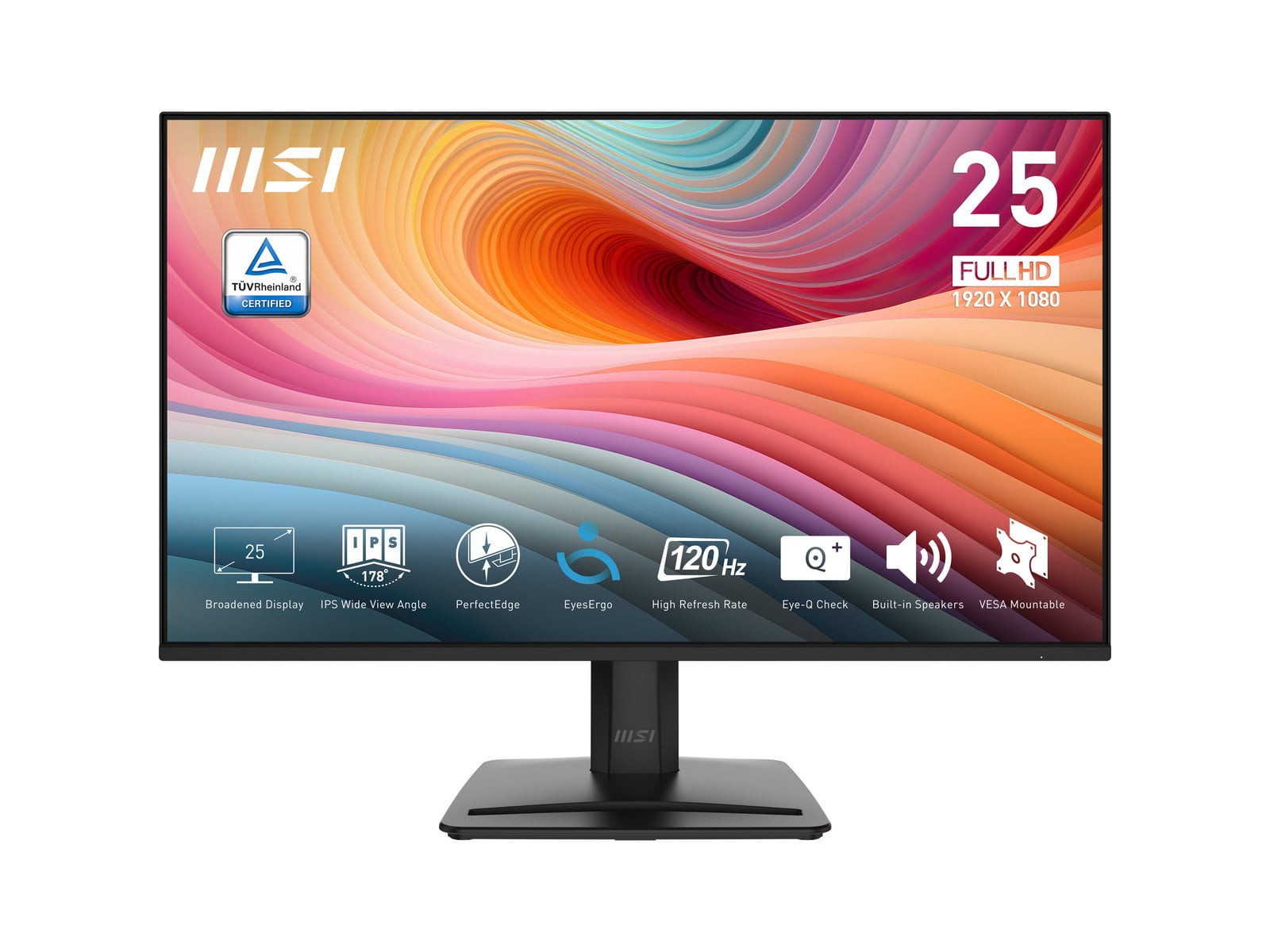 MSI - 24.5" PRO MP251 E2 Full HD 120Hz Professional Monitors