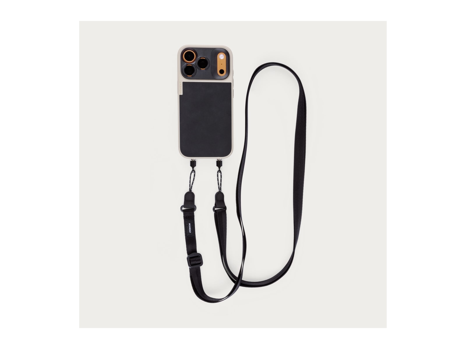 Moment - Mobile Adjustable Crossbody Strap - Black