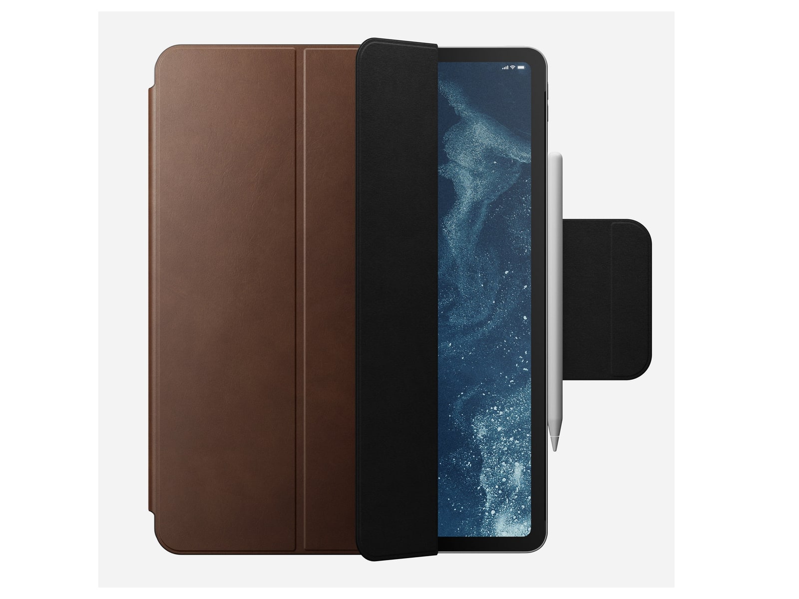 Nomad - Leather Folio - M3 iPad Air 13 / M2 iPad Pro 12.9 - Brown