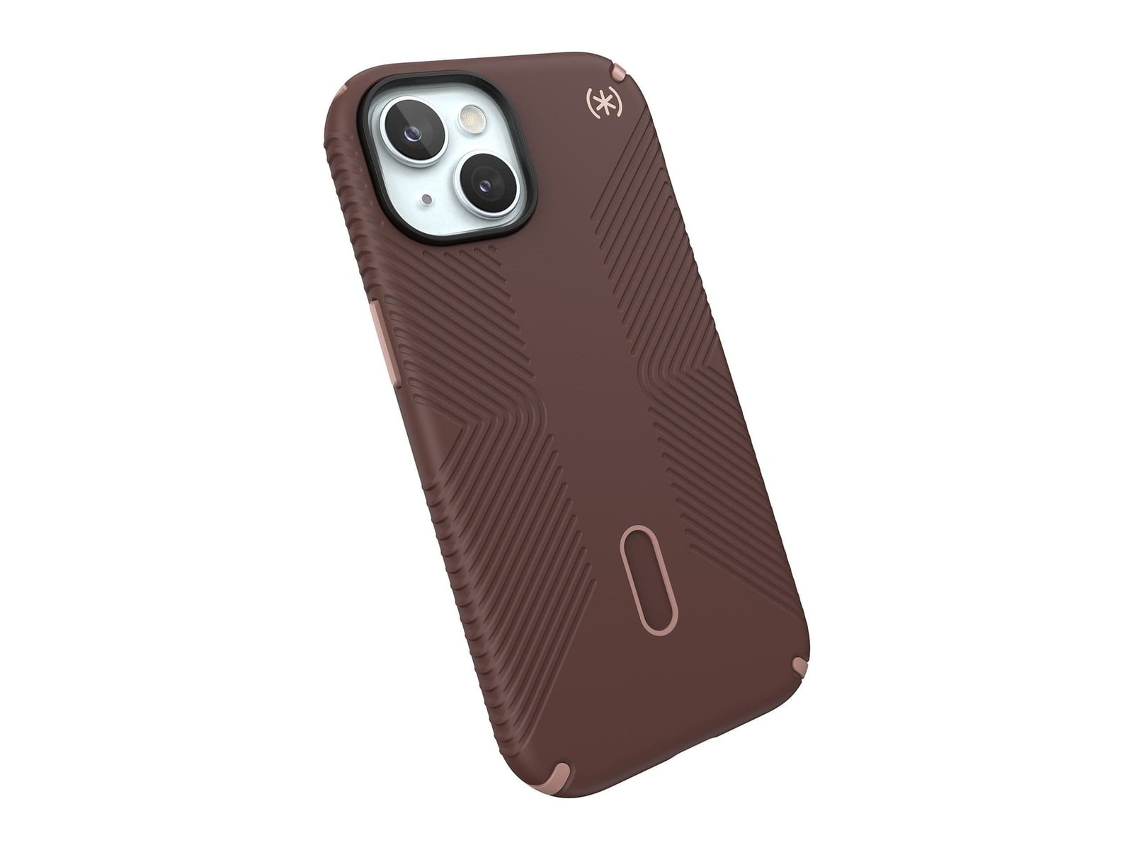 Speck - Presidio2 Grip MagSafe with ClickLock - iPhone 15 - New Planet/Clay Tan