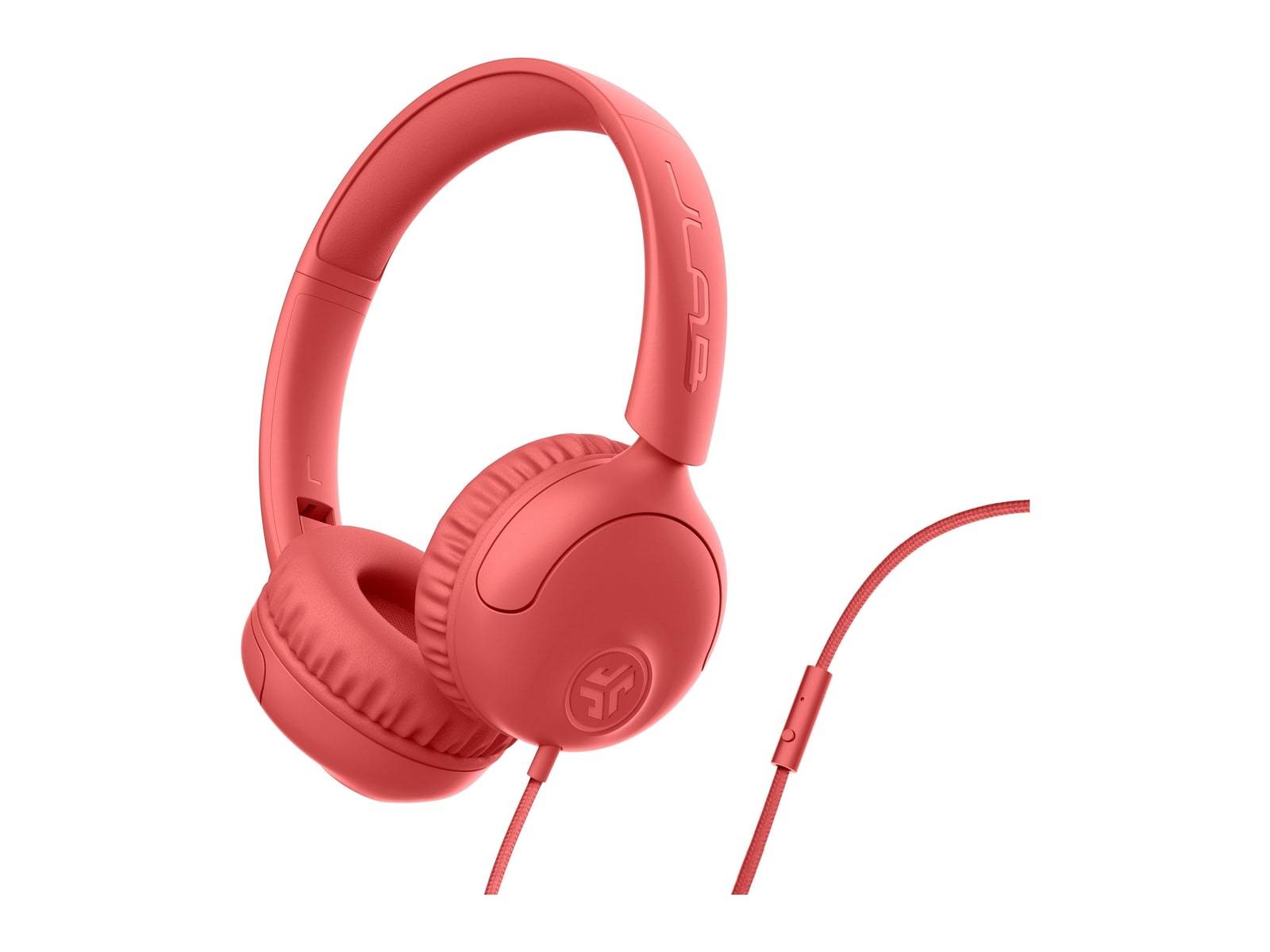 JLab - Studio 2 3.5mm On-Ear Headphones - Coral