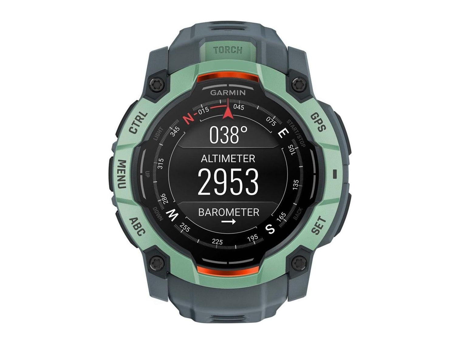 Garmin - Instinct 3 - 50 mm Outdoor GPS Smartwatch, AMOLED, Neo Tropic Smart Watches - Green
