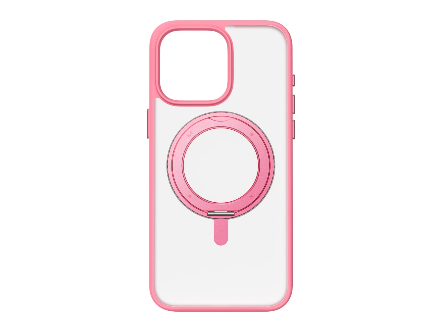 MOMAX - CaseFORM Roller Magnetic Protective Case - iPhone 15 Pro - Pink