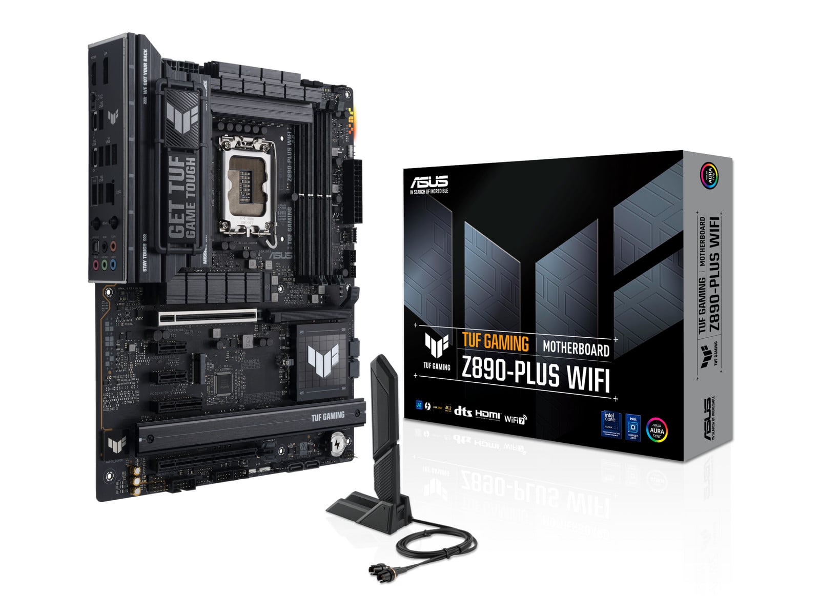 ASUS - TUF Gaming Z890-Plus WiFi Motherboards - PCI Express 5.0 x16