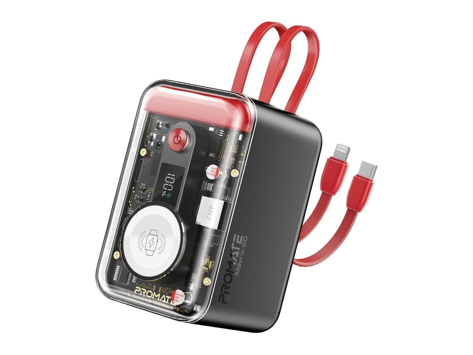 Promate - Mavrix-20 Power Banks - Red