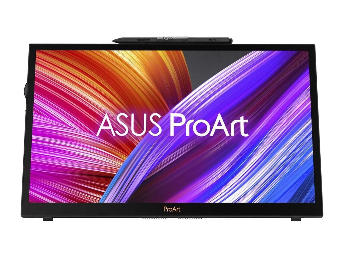 ASUS - 15.6" ProArt PA169CDV 4K UHD 60Hz Touch Screen Monitors - Black