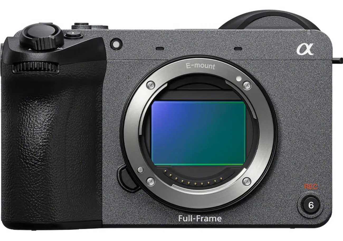 Sony - FX2 Cinema Line 33 MP Mirrorless Cameras Body Only - Black
