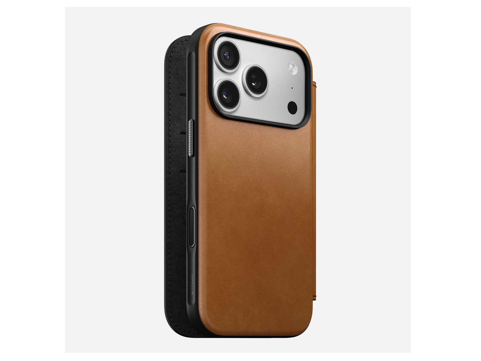 Nomad - Modern Leather Folio - iPhone 17 Pro - English Tan
