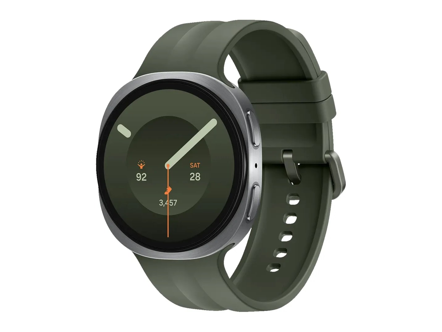 Samsung - Galaxy Watch9 44mm LTE Smart Watches - Silver