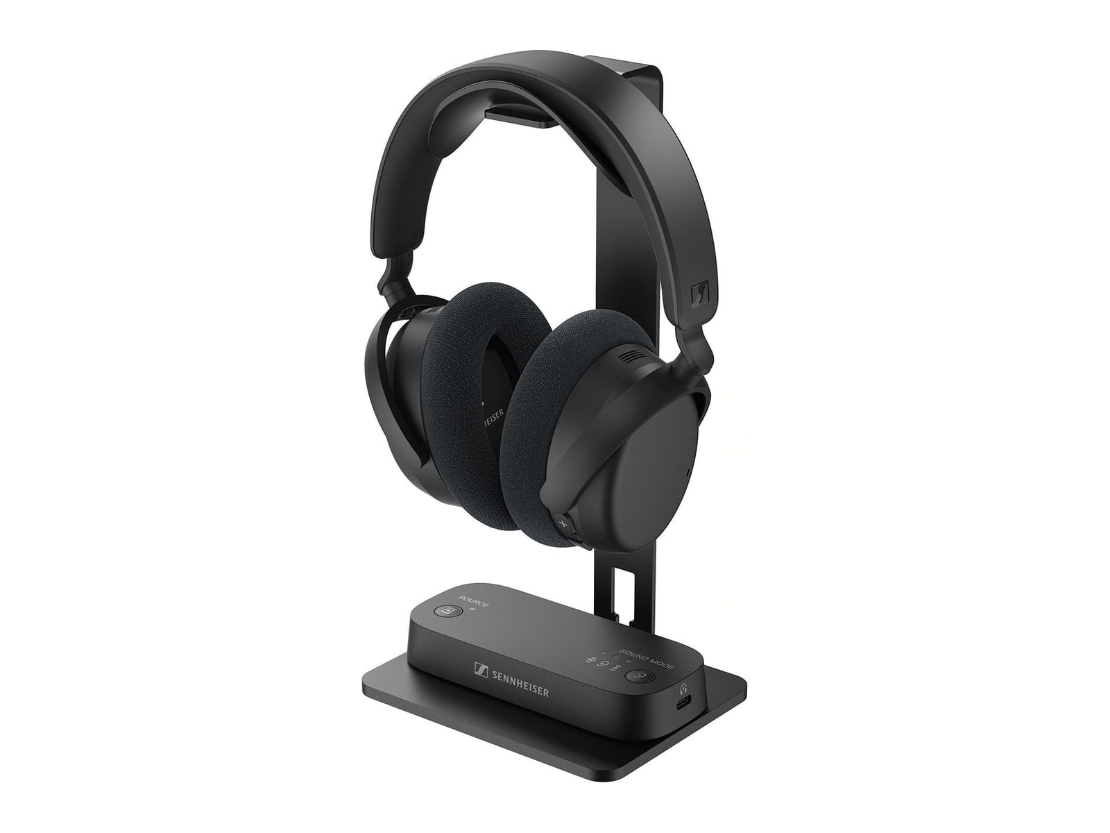 Sennheiser - RS 275 TV Headphones and Transmitter Wireless Over-Ear Headphones - Black