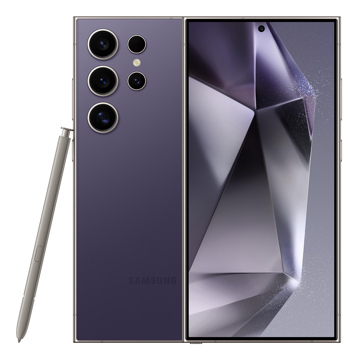 Samsung - Galaxy S24 Ultra 5G 256GB - Titanium Violet