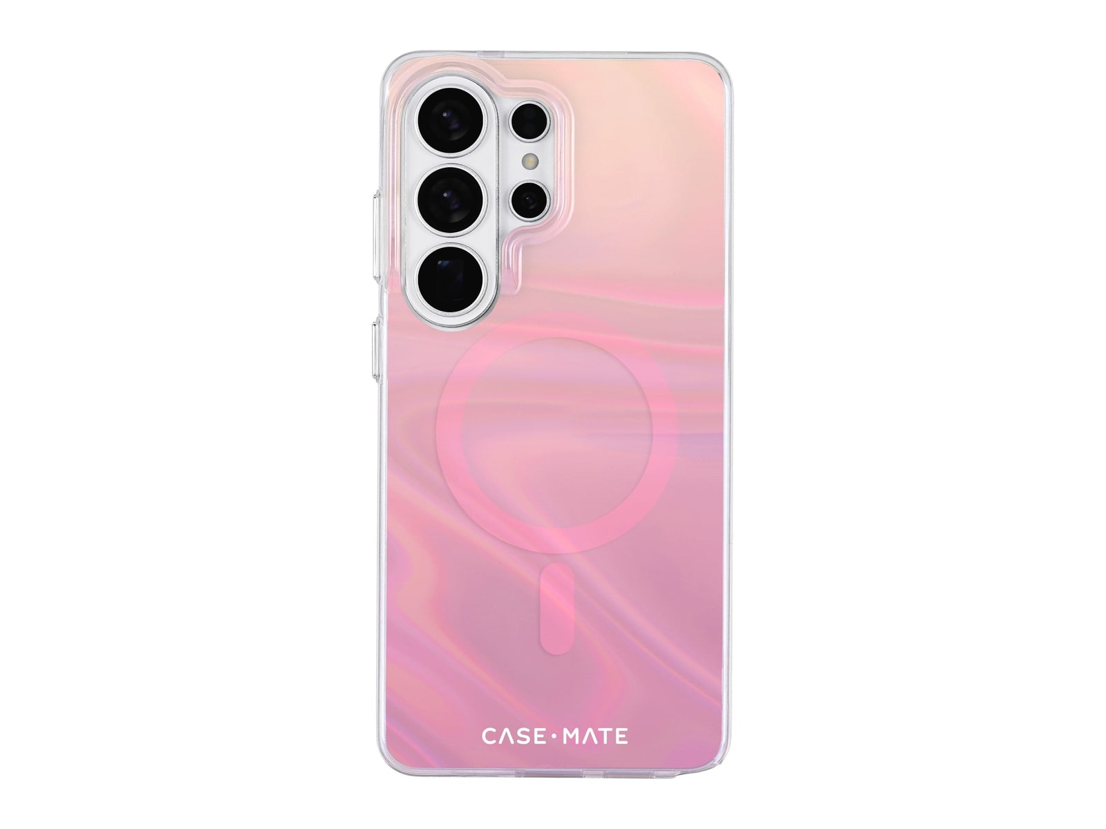 Case-Mate - Peach Soap Bubble with Magnet - Galaxy S26 Ultra - Peach Iridescent