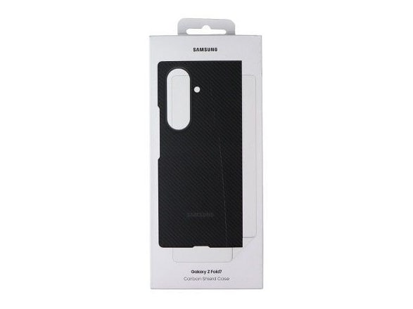 Samsung - Carbon Shield Case - Galaxy Z Fold7 - Black