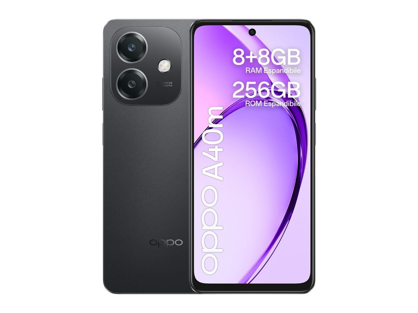 OPPO - A40m 256GB - Sparkle Black