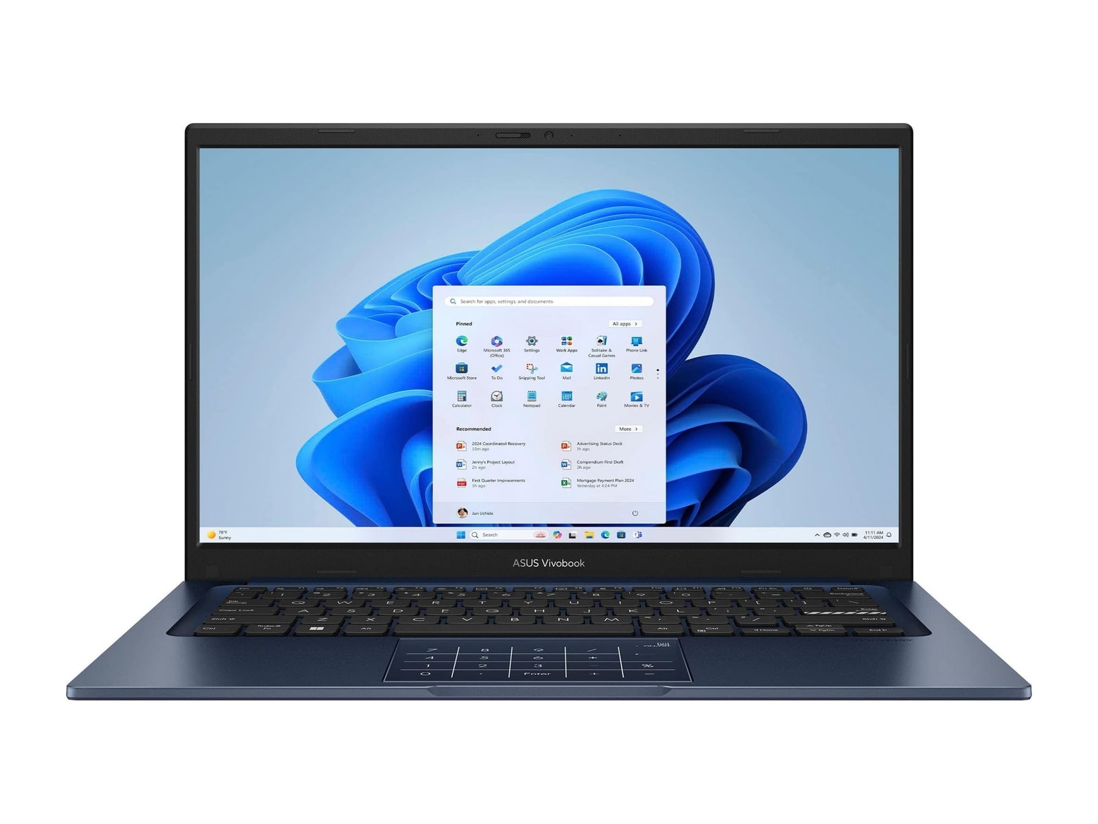 ASUS - Vivobook 14 X1404VA-I512256 14" - Intel Core i5-1334U chip - 12GB Memory - 256GB SSD - Quiet Blue