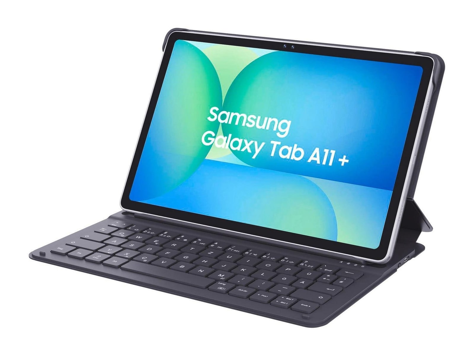 Samsung - DK Slim Bluetooth Keyboard Cover - Galaxy Tab A11+ - Black