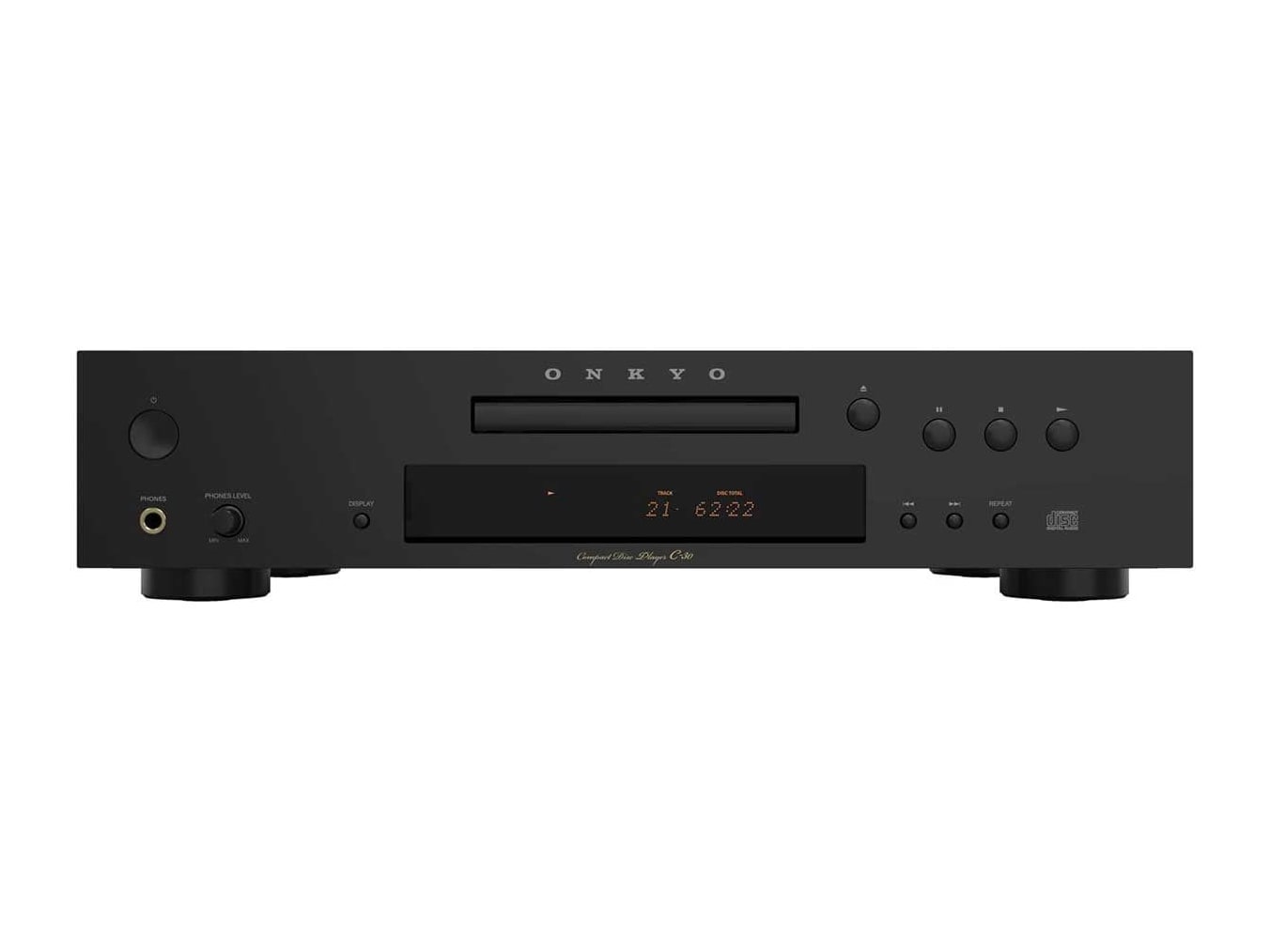 Onkyo - Icon C-30 CD Player Turntables & CD Players - Black