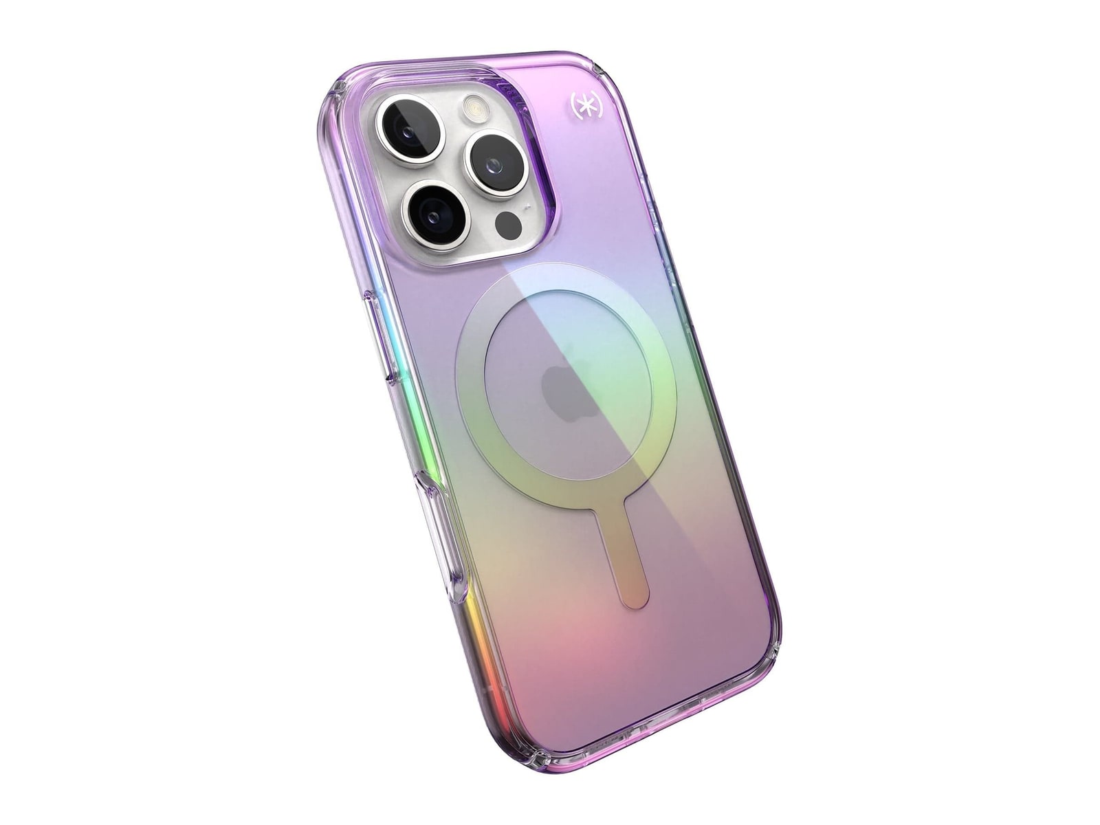 Speck - Presidio Lux MagSafe - iPhone 16 Pro - Amazing Purple/Clear