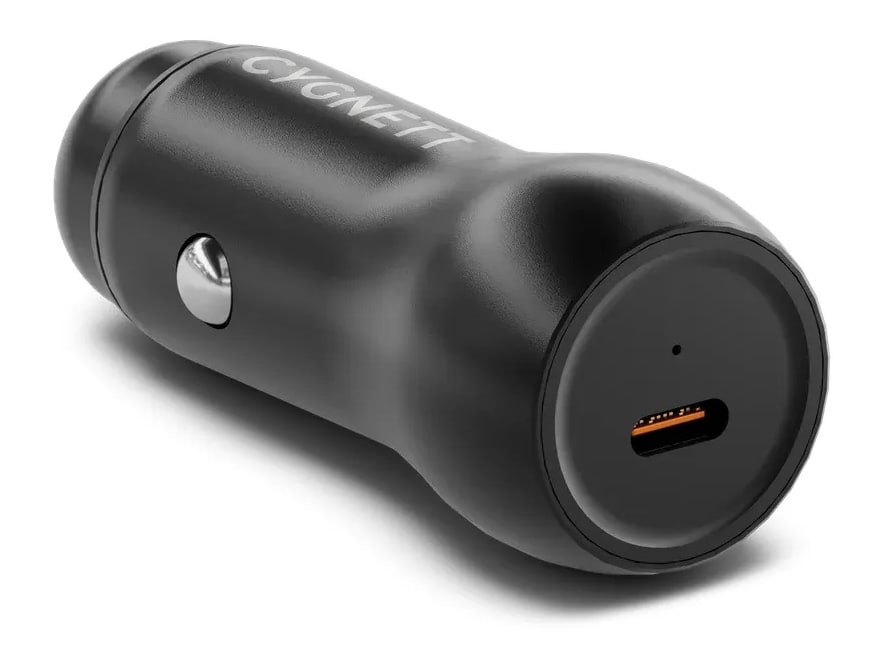 Cygnett - CarPower 45W USB-C Car Charger - Black Wall Chargers