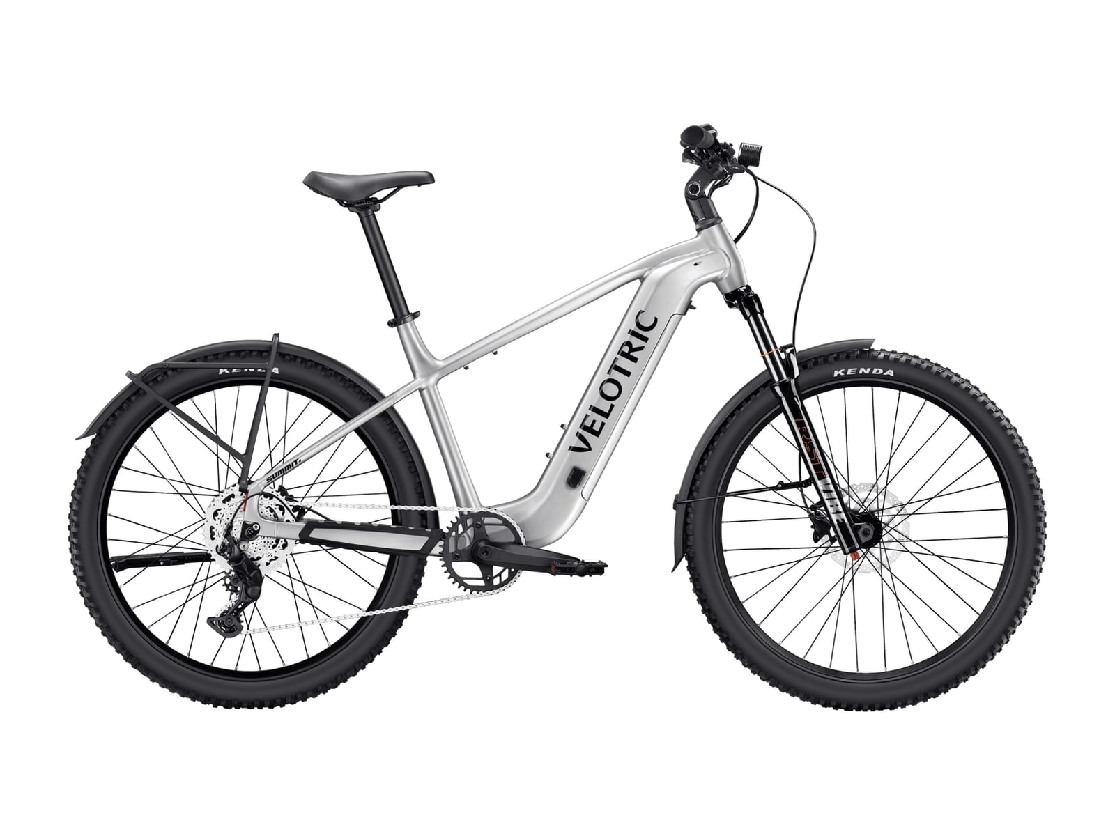 Velotric - Summit 2 Large Glacial Silver Electric Bikes