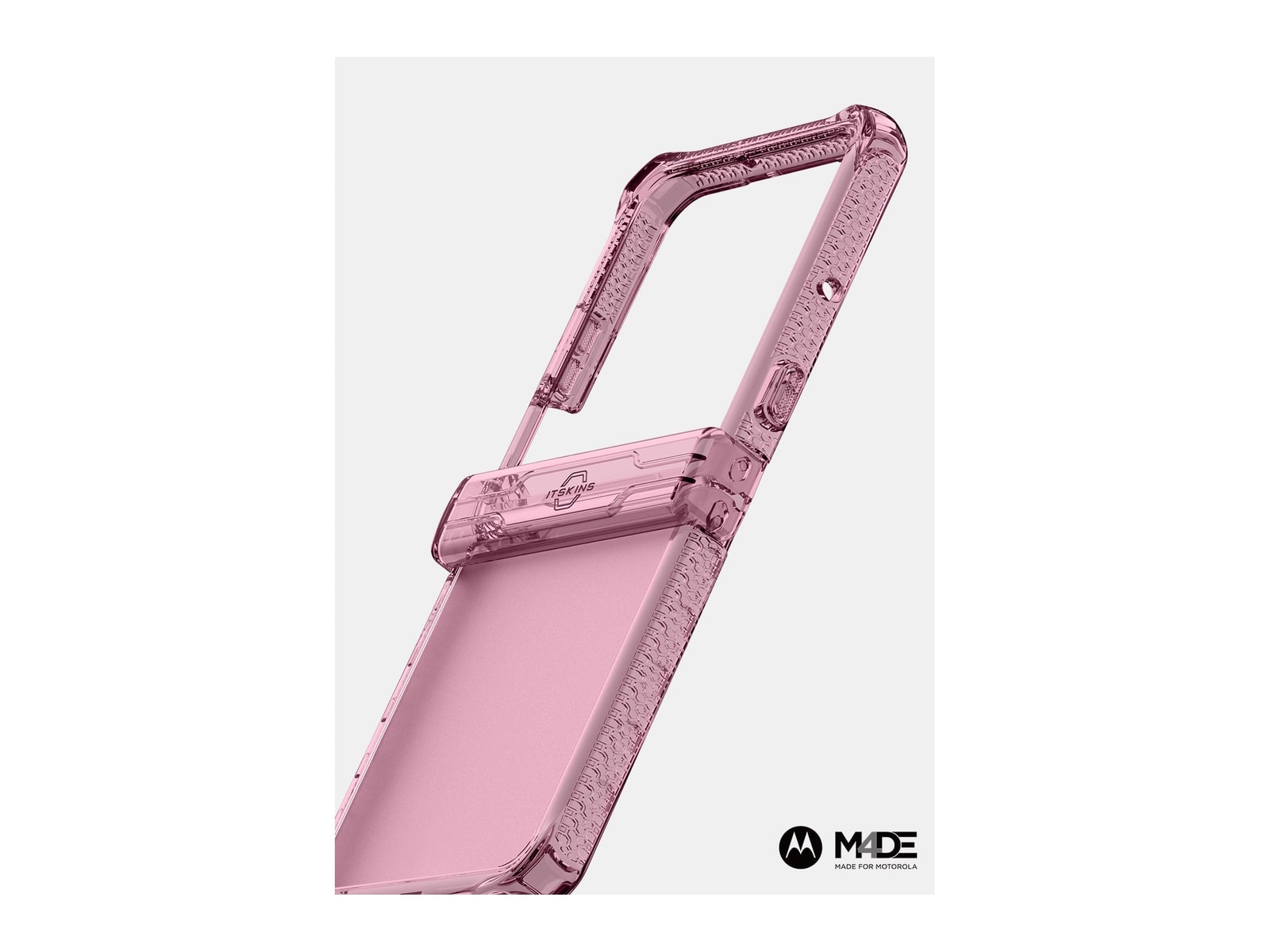 ITSKINS - HYBRID R Vapor Hinge - Motorola Razr+ (2025) - Light Pink
