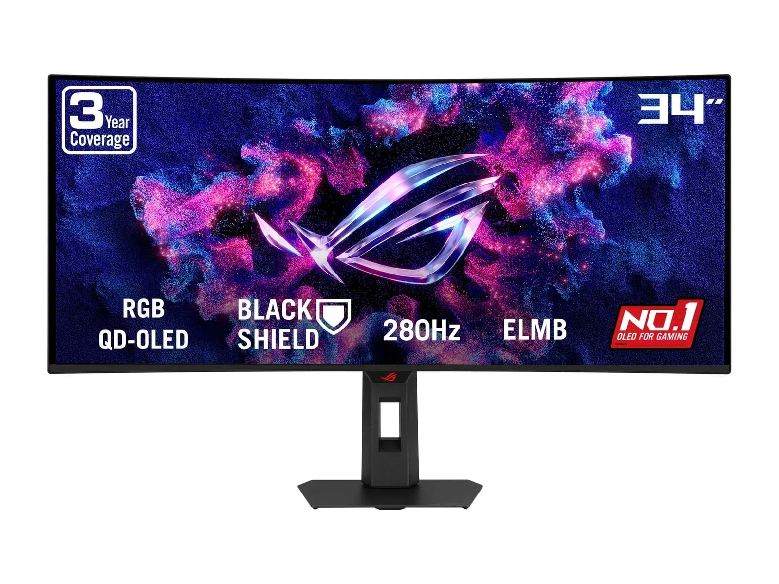 ASUS - 34" ROG Strix XG34WCDMS UWQHD 280Hz Ultrawide Monitors