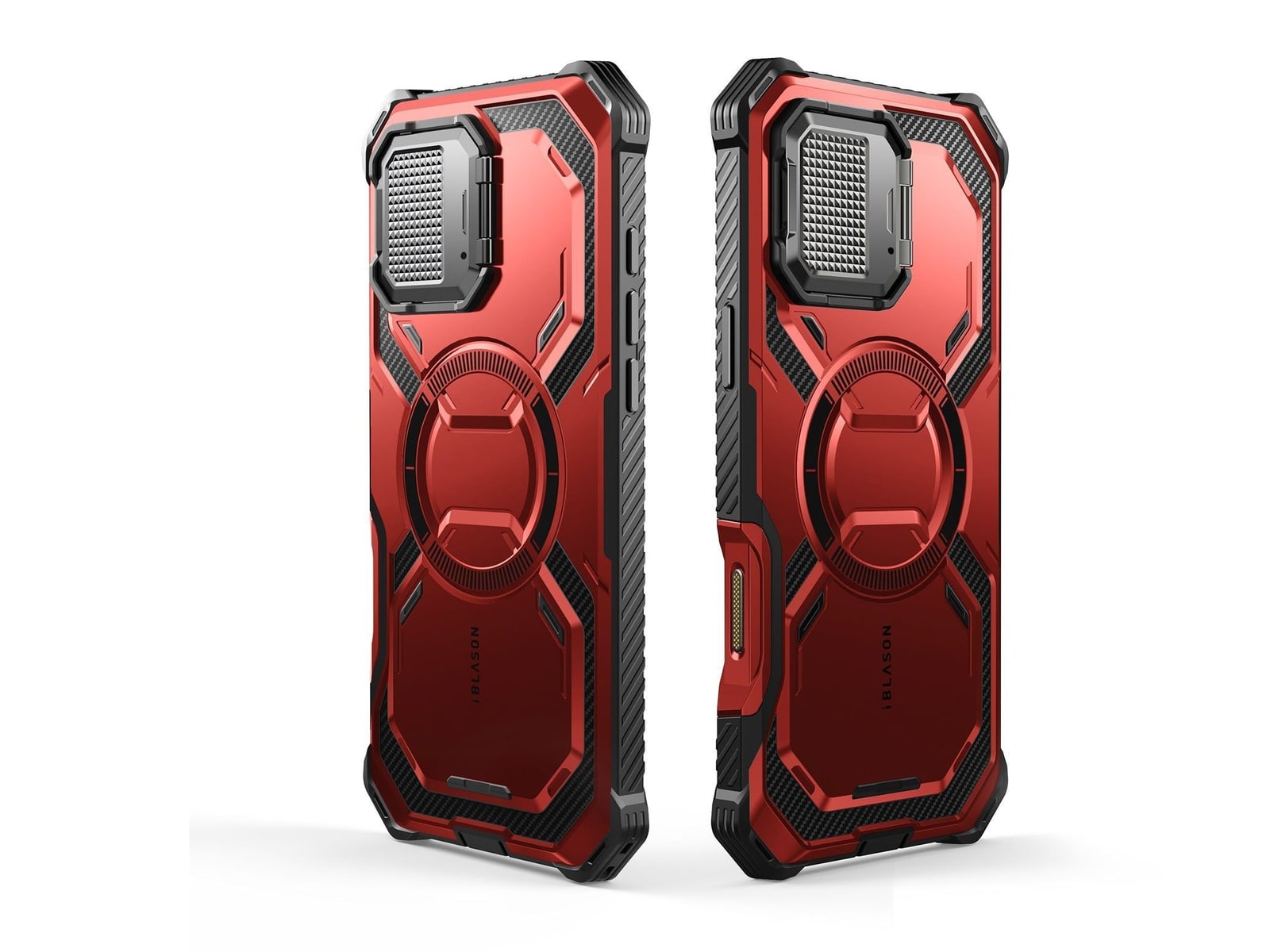 i-Blason - Armorbox - iPhone 16 Pro - Metallic Red