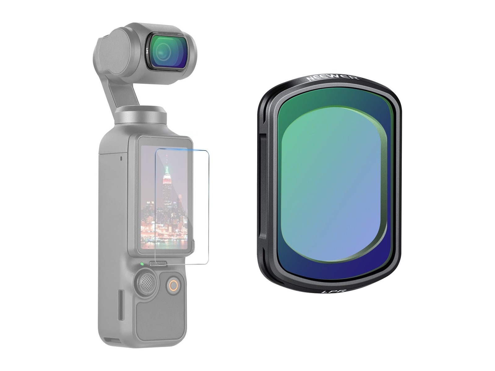 Neewer - FL-63 Light Pollution Reduction Filter for DJI Pocket 3 / Pocket 4 & Xtra Muse Camera Accessories