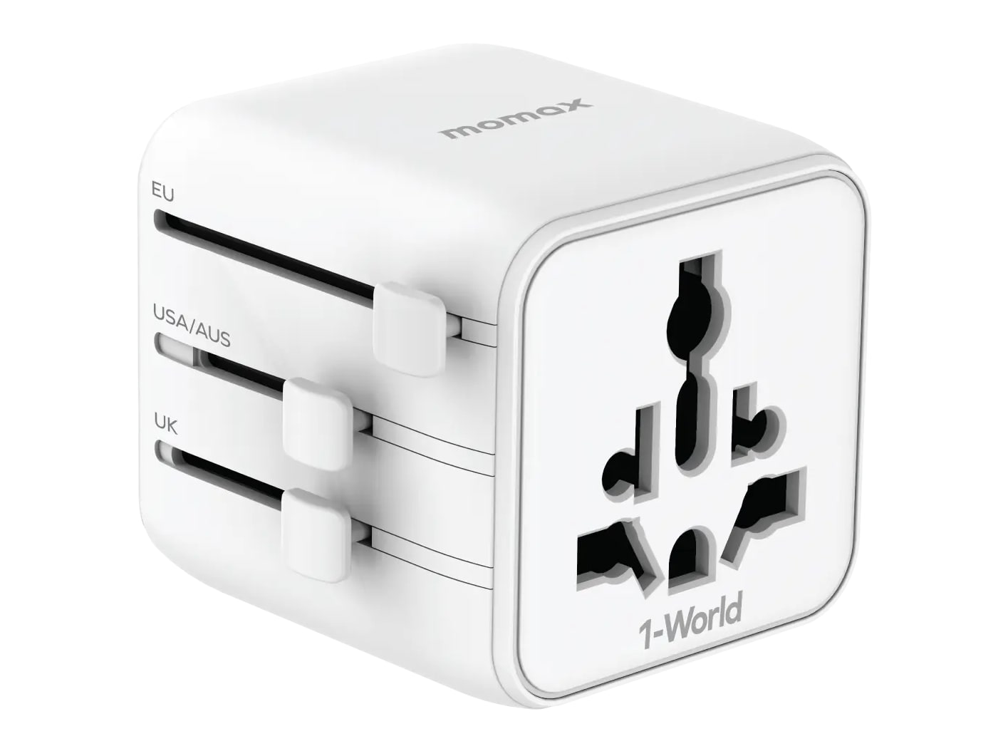 MOMAX - 1-World Universal Travel Charger White Wall Chargers