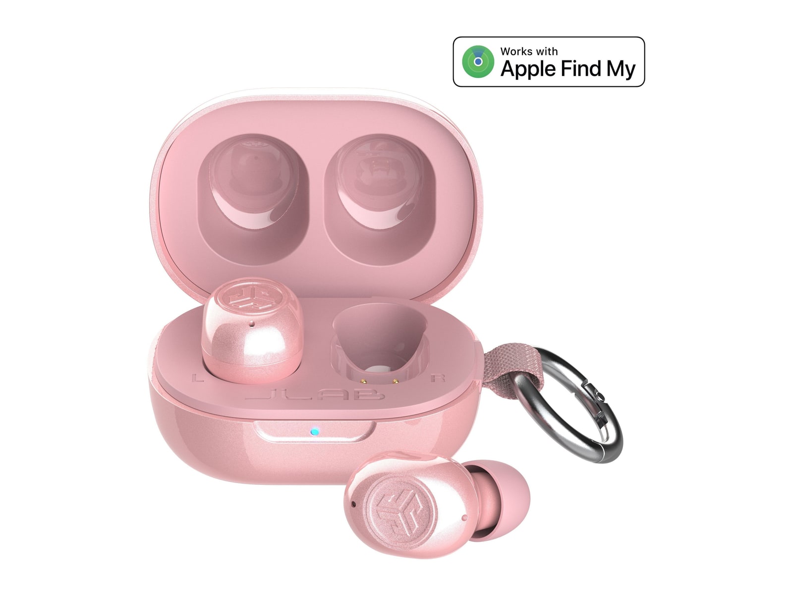 JLab - JBuds Mini ANC Jelle True Wireless Earbuds - Blush Fund