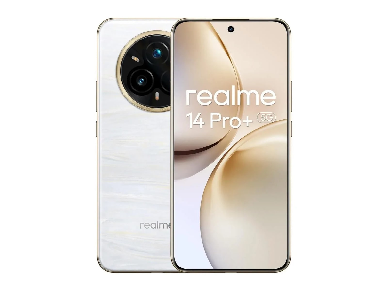 Realme - 14 Pro+ 5G 512GB - Pearl White