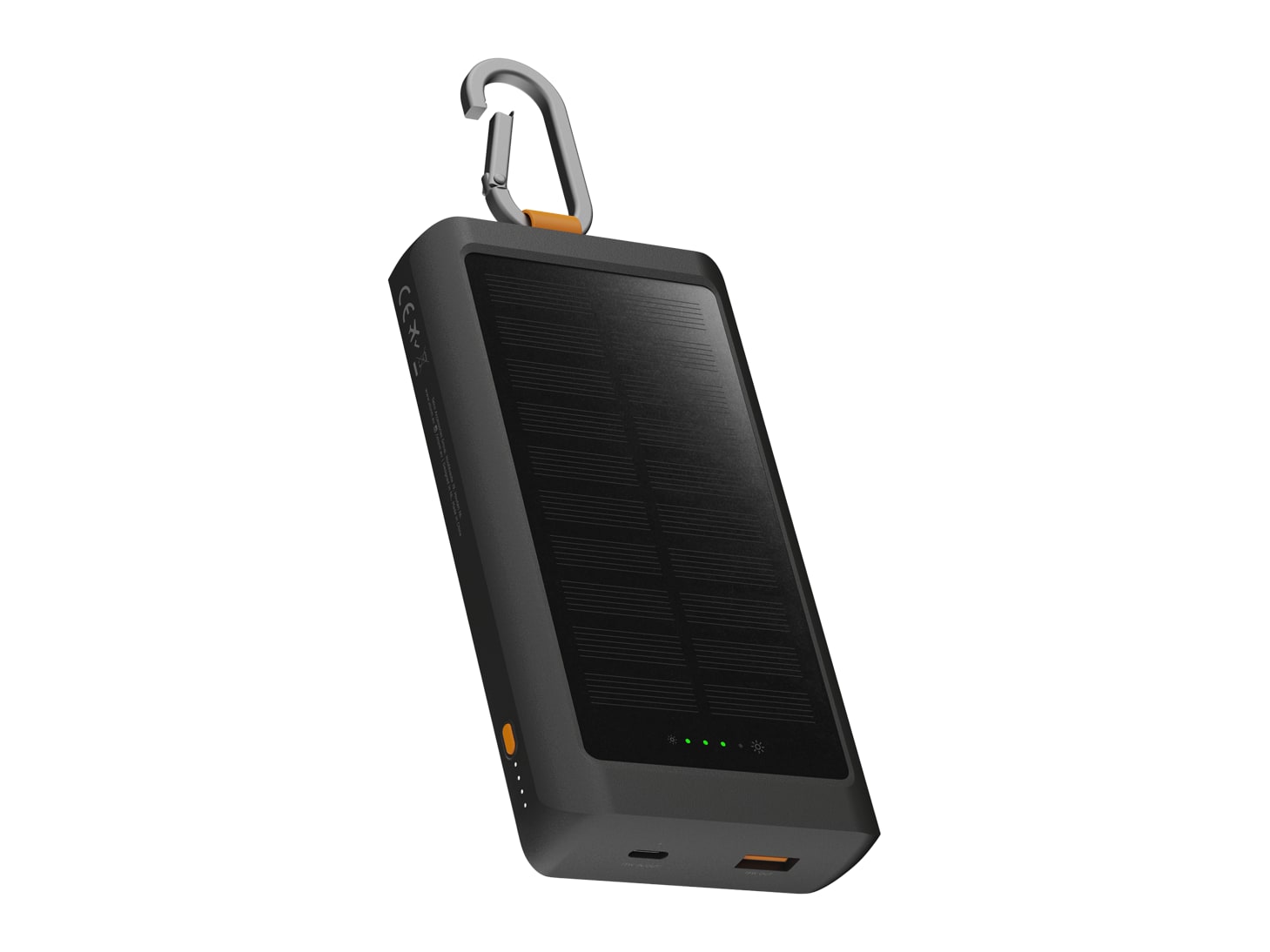 Xtorm - Go2 Solar and Light 15W 10000 mAh Charcoal Black Power Banks