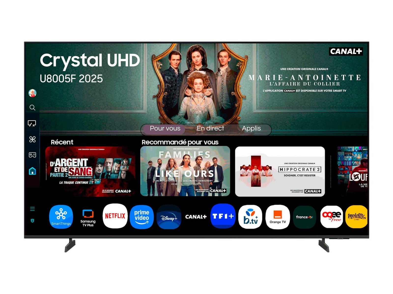 Samsung - Crystal UHD U8005 65 inch 4K/8K TVs