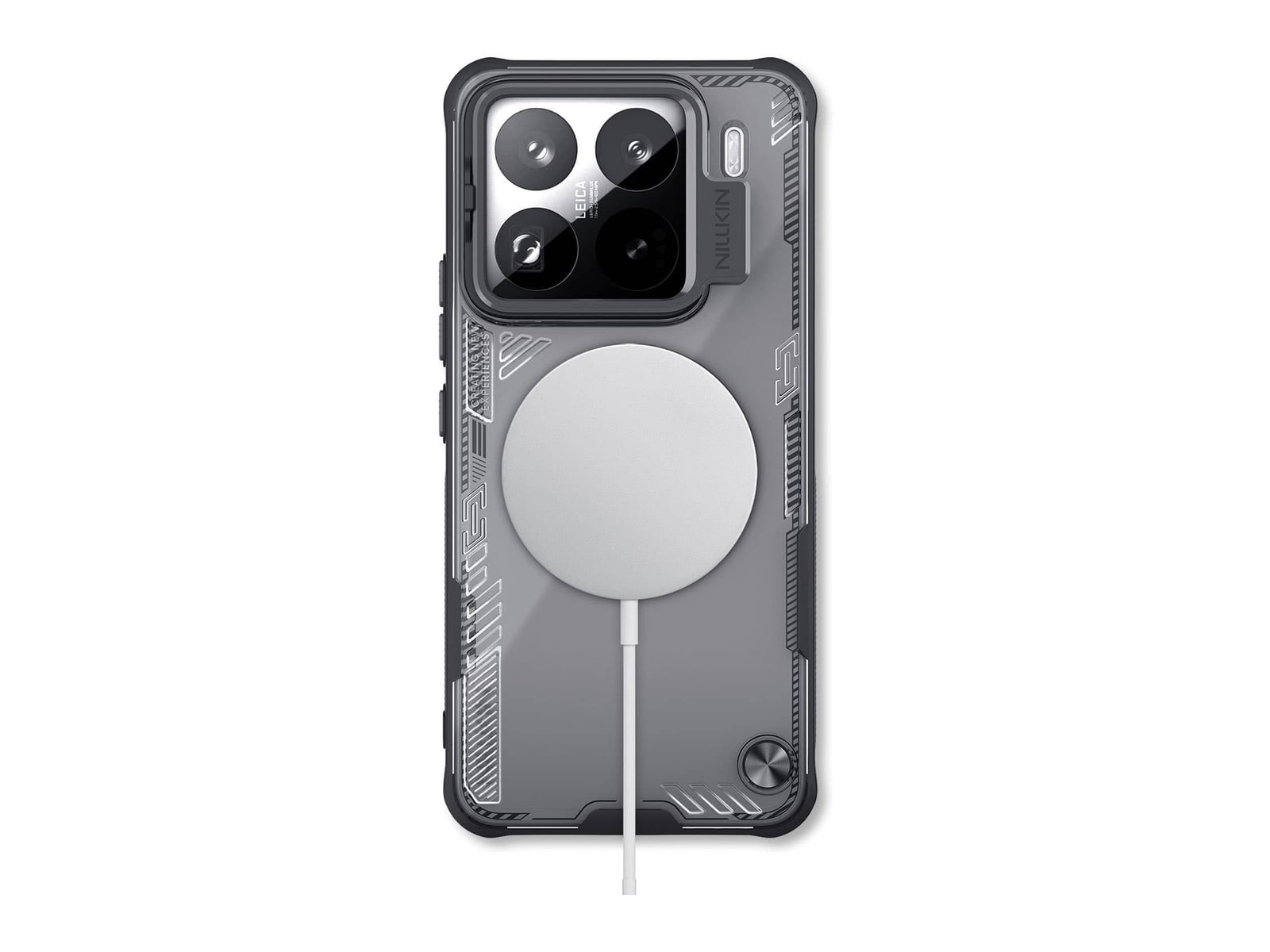 Nillkin - MagSafe Compatible Iceblade CamProp Case with Camera Cutout - Xiaomi 15 Pro - Black