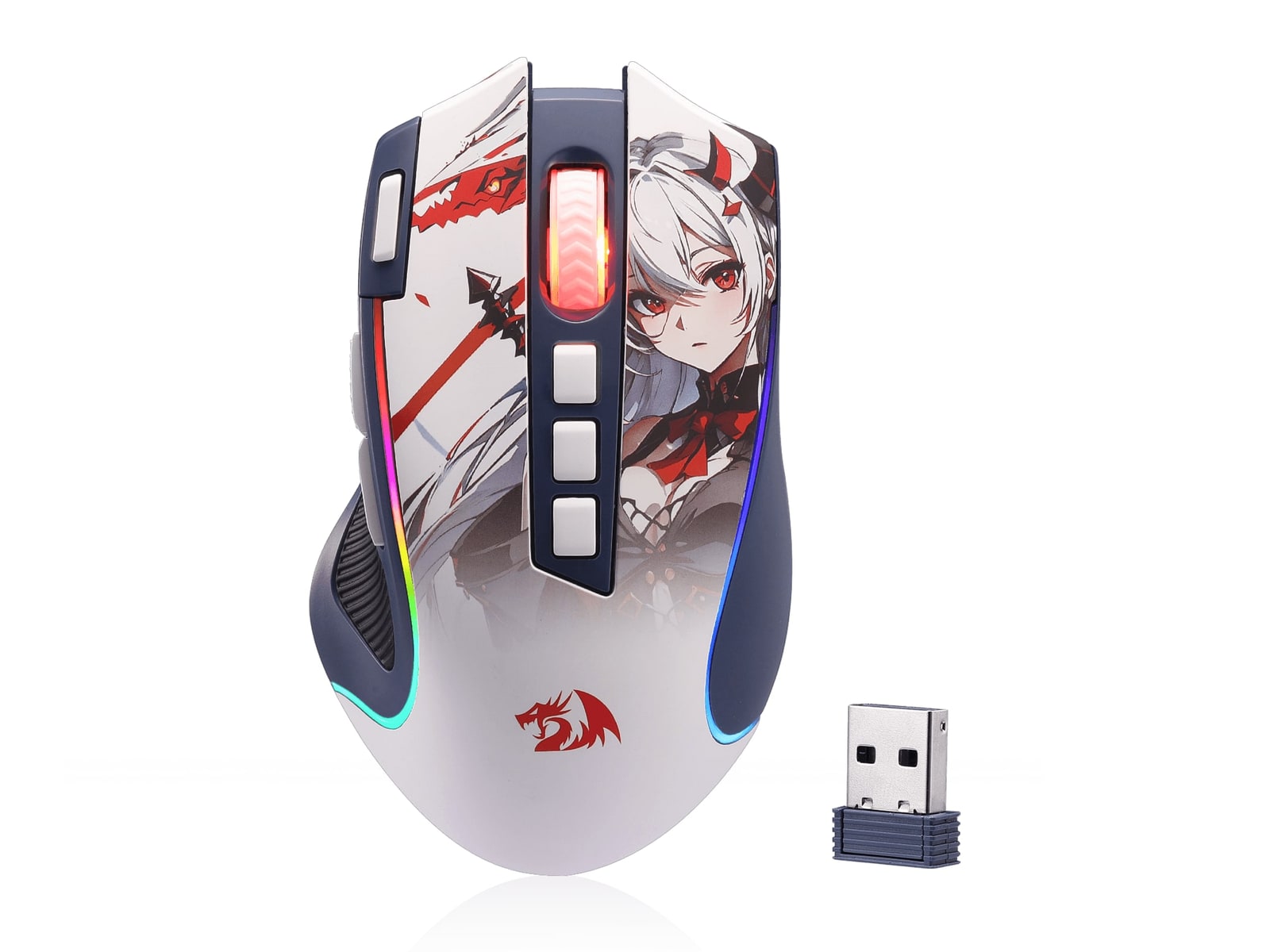 Redragon - PREDATOR M612 PRO Anime Gaming Mouse