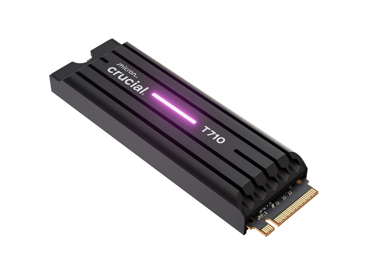 Crucial - T710 4TB M.2 SSDs - PCI-Express 5.0 x4 with Heatsink