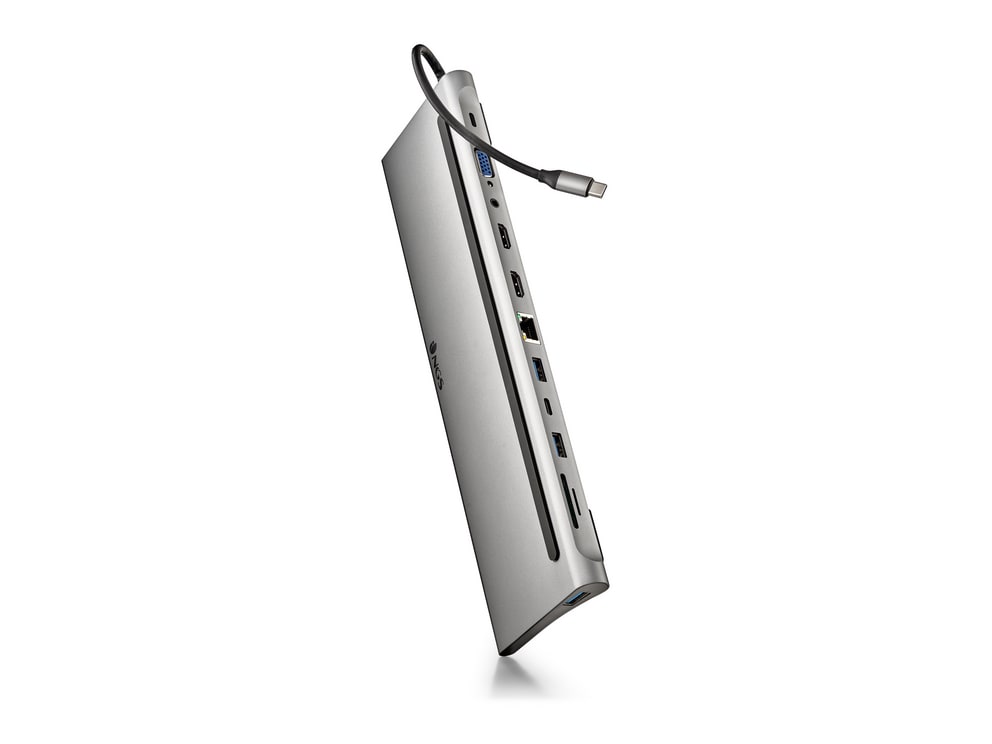 NGS - WONDER DOCK 12 Docking Stations - Silver