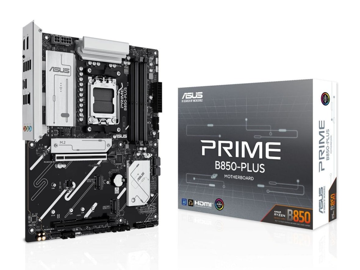 ASUS - Prime B850-Plus-CSM Motherboards - PCI Express 5.0 x16