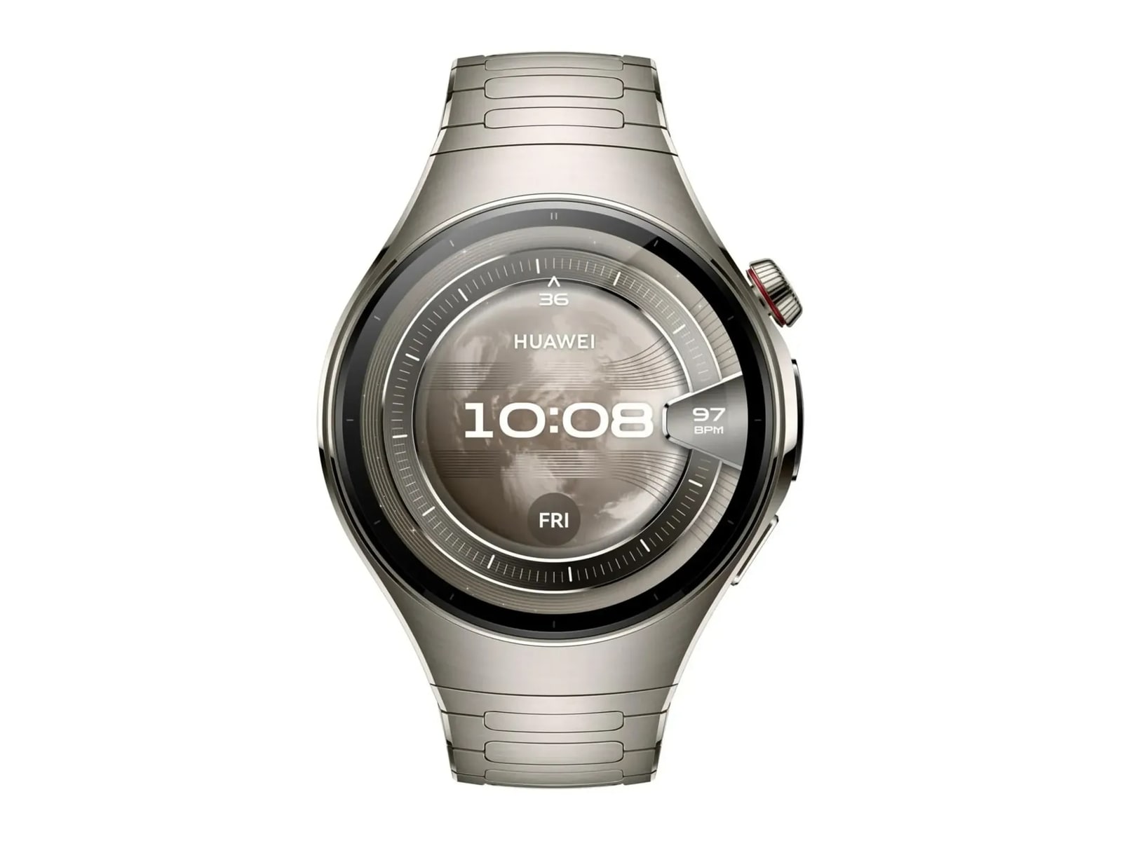 Huawei - Watch 5 46 mm Smart Watches - Silver