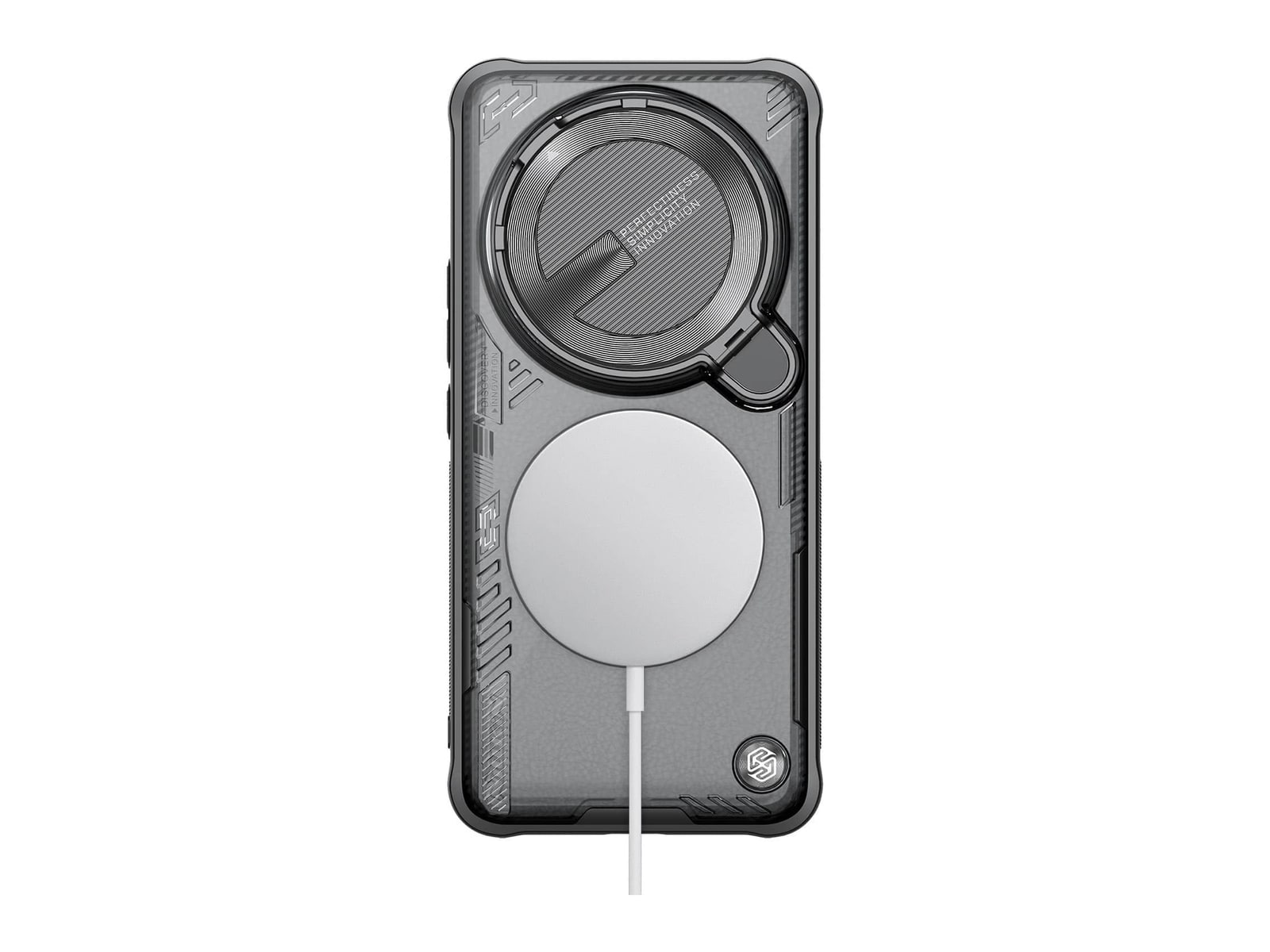 Nillkin - MagSafe Compatible Iceblade CamProp Case with Camera Cover - Xiaomi 15 Ultra - Black