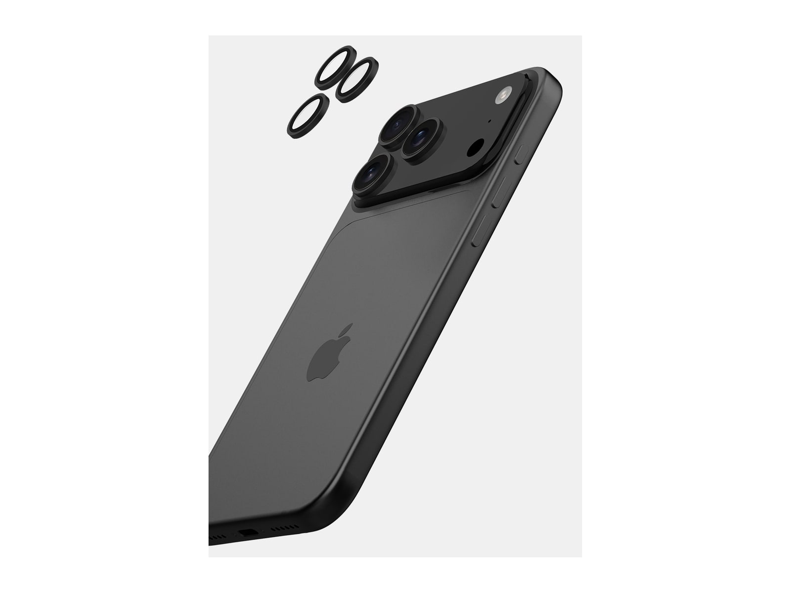 ITSKINS - HYBRID DEFENSE LENS - iPhone 17 Pro Max - Black