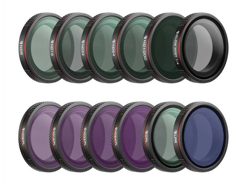 Freewell - DJI Osmo Nano Mega Filter Kit - 12 Pack Camera Accessories
